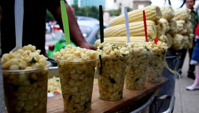 Esquites y elotes