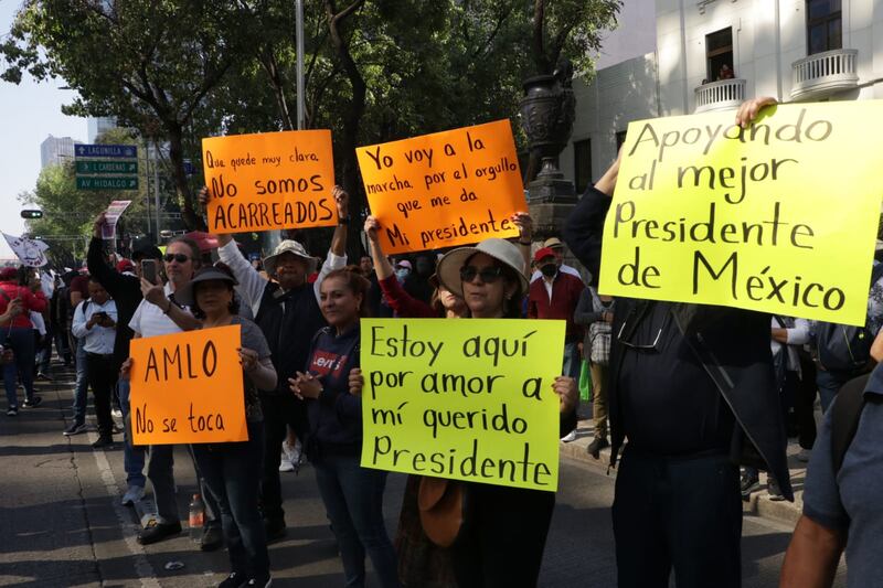 La manifestación reunió a miles de personas del Ángel de la Independencia al Zócalo capitalino. (Ángel Cruz/ Publimetro)