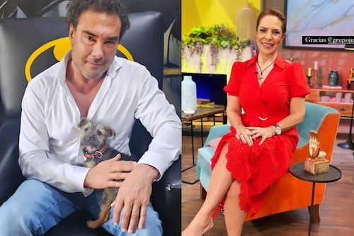 Mira cómo fue el reclamo de Eduardo Yáñez a Ana María Alvarado en pleno programa de TV