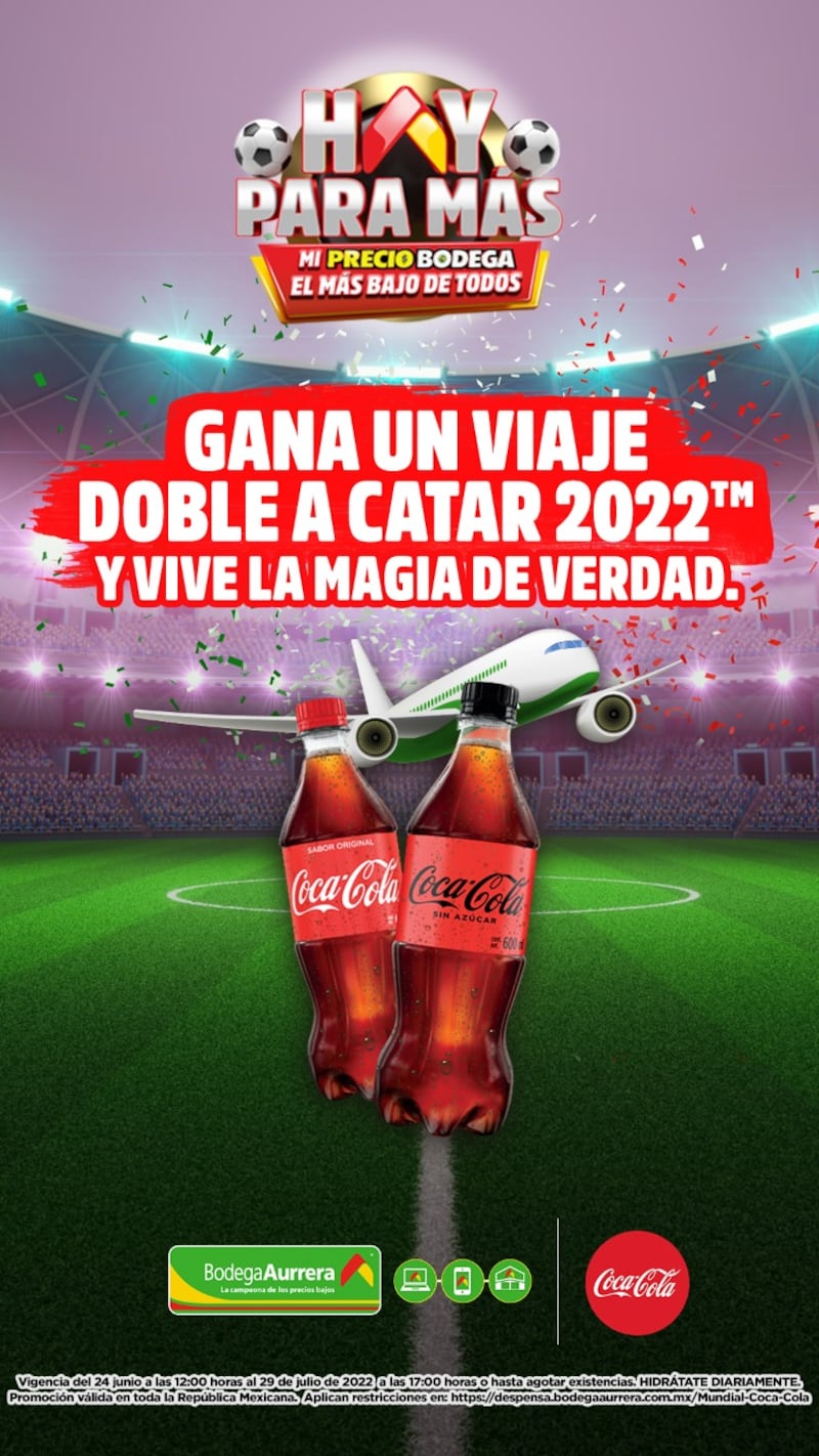 Bodega Aurrera Qatar, Mundial, Viaje al mundial, ganate un viaje al mundial, participara para un viaje al mundial, ¿cuándo empieza el mundial?, ¿Cuándo juega México en el mundial?