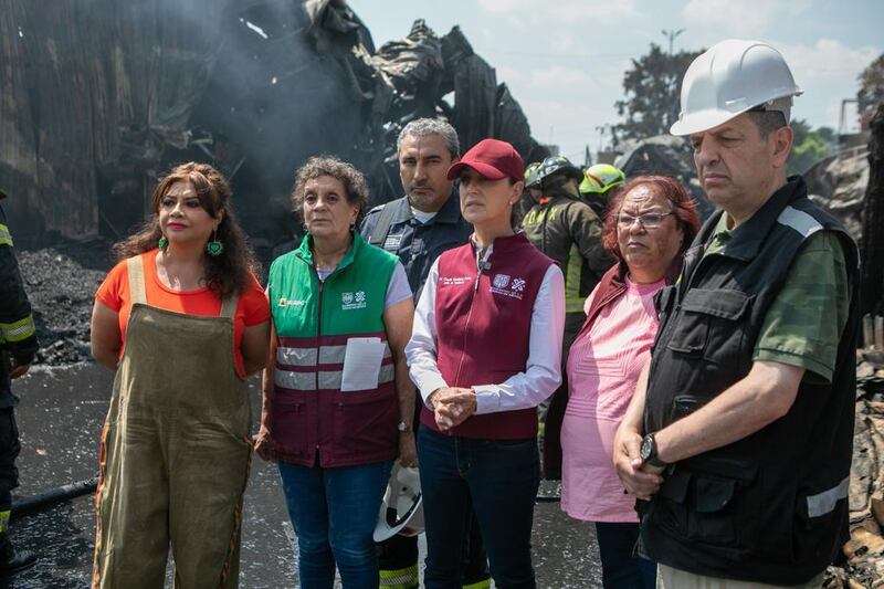 Claudia Sheinbaum recorrió la Central de Abasto en la CDMX