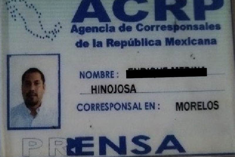 Identificación de prensa de presunto agente del CNI.