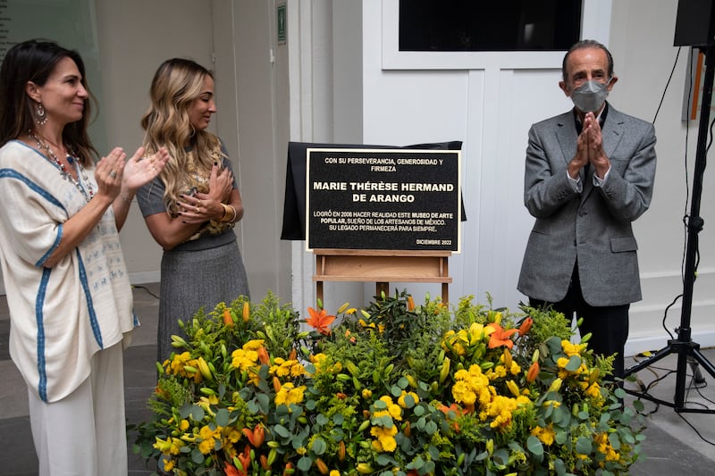 Homenaje a Marie Therese Arango en el MAP