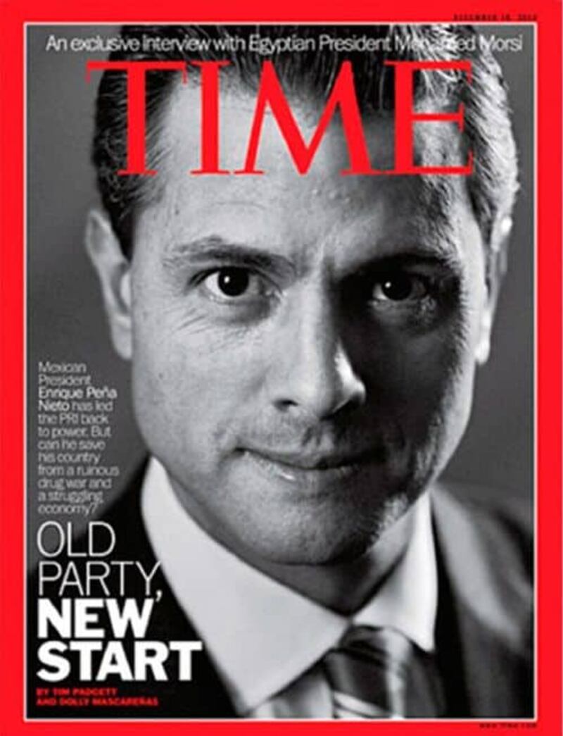 Expresidentes mexicanos que han sido portada de la revista Time