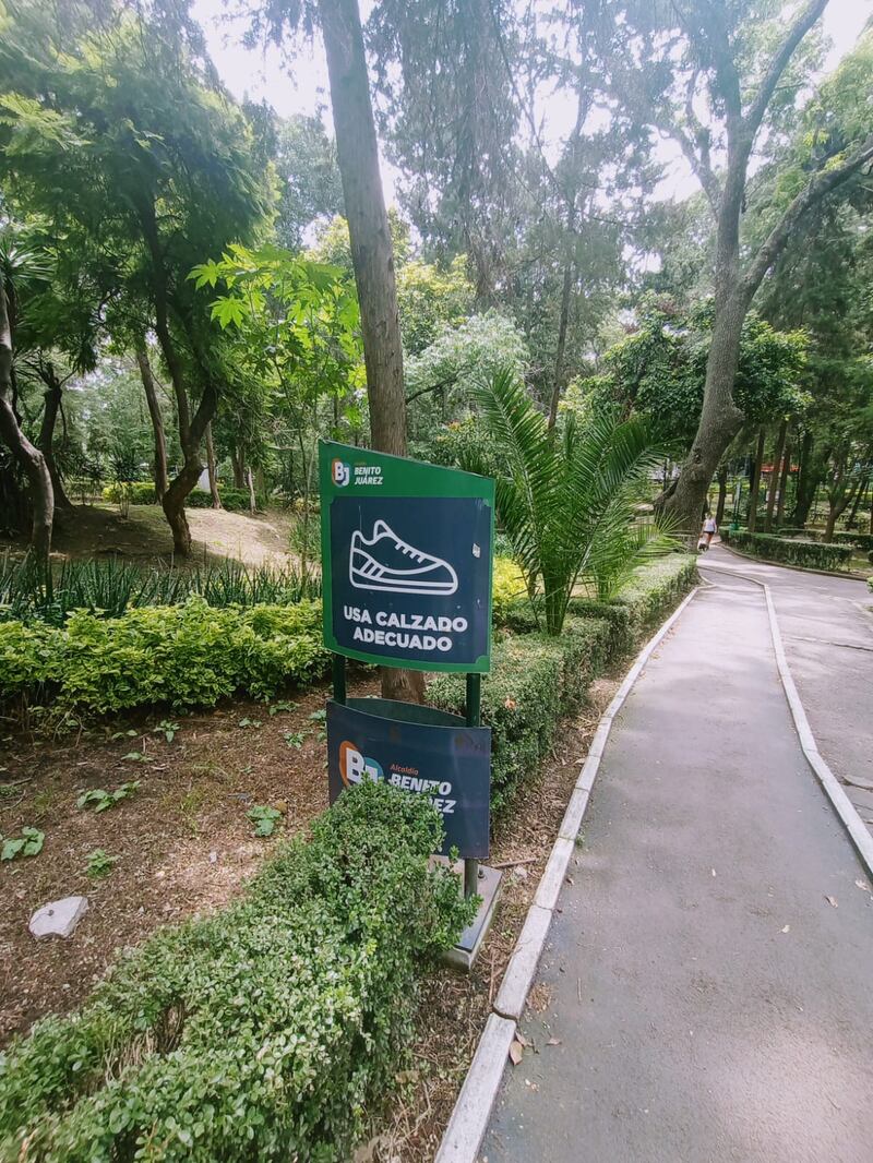 Pistas de tartán en parques