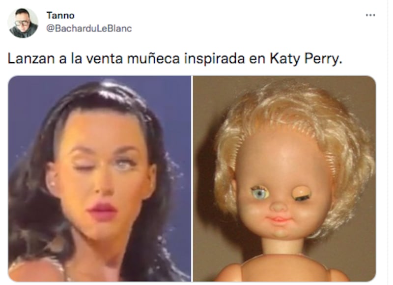 La cantante generó una serie de memes por su manera de cerrar un ojo.