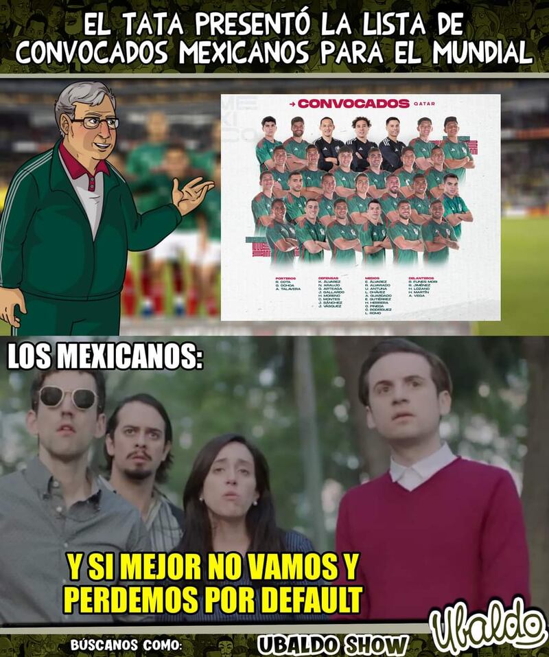 MEMES LISTA SELECCION