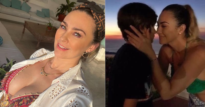 Aracely Arámbula festejó el cumpleaños 17 de su primogénito y fotos inéditas de sus hijos con Luis Miguel salieron a la luz.