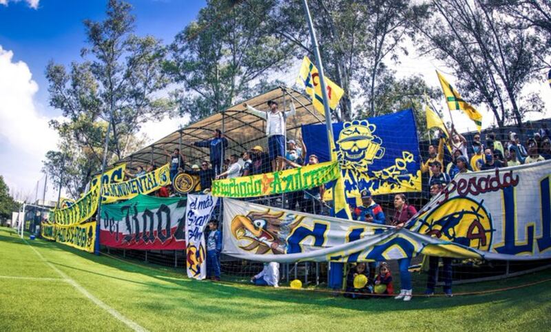 Los aficionados mostraron su apoyo en Coapa | @ClubAmerica