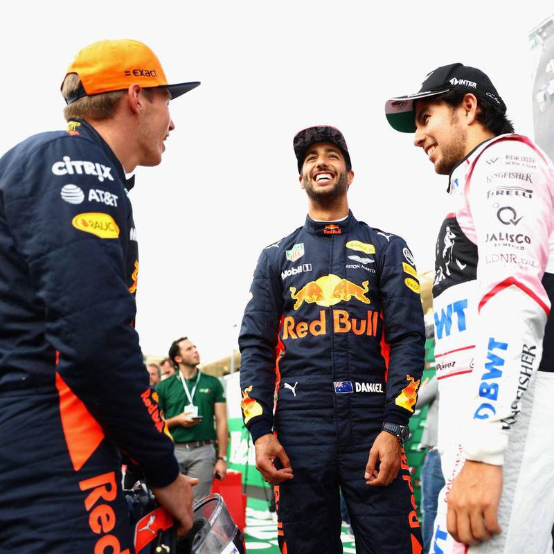 Daniel Ricciardo manda consejo al 'Checo' Pérez para trabajar en Red
