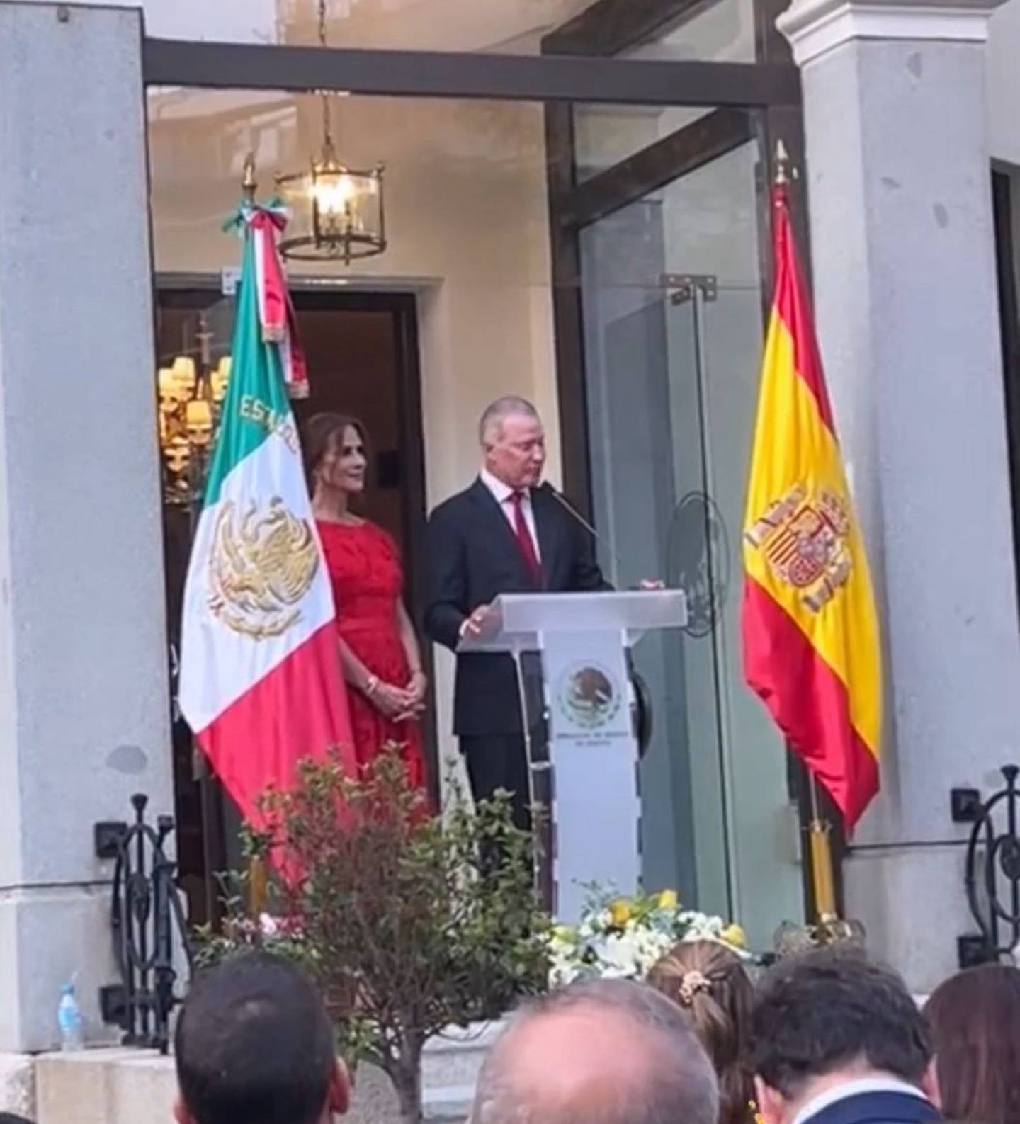 Embajador de México en España, Quirino Ordaz Coppel.